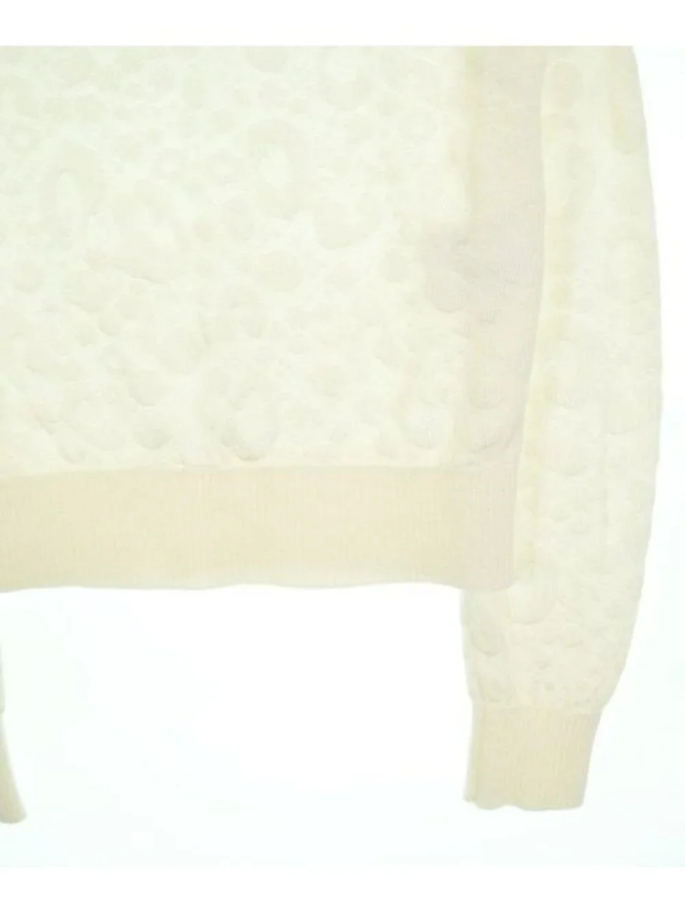 Chanel Knit Sweater White